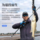 Maison de pêche 25 Balong Shore Fishing Far-Stop Top Long Souverain High Sensitivité Basse de mer Rielle surélevée Maconque de poisson MacKerel Rod 2,7 mètres 25 Balong Droite Handle (S902M)