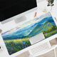Xingzeji Mouse Pad Super Large Anime Paysage de l'ordinateur Clavier clavier Gérothes garçons E-Sports Pad Mouse Pad Game Student Desktop Pad GE679 300x600 mm d'épaisseur 3 mm