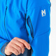 Senderismo de mijo, senderismo, esquí, escalada en roca, a prueba de viento, impermeable, transpirable, chaqueta de concha suave de 3 capas cálida MIV9905 N3176-Denjean Blue_light Blue S