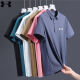 Under Armour UA Casual Revers Short-Ärmel-Sommersportwear für Männer für Männer Eisseide-Polo-Hemd halbärmelte grüne Farbe 12358 M 90-115jin [Jin entspricht 0,5 kg]