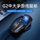 前行者G2有线鼠标电竞游戏宏编程轻量化右手人体工学类大厂模具1k回报率超低延迟芯片主控电脑笔记本专用 星环白有线RGB【12800DPI+1k回报+宏】 12800DPI-畅爽游戏-1000回报率