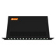 netLINK fiber optic transceiver rack 14-slot standard 19-inch 2U chassis Desktop photoelectric converter frame Dual power supply redundancy Telecom grade HTB-14AC/D One