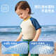Traje de baño de niños con limonkid de verano