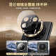 Qiali [Lens all-inclusive | Wristband bracket] suitable for Huawei matex5 mobile phone case genuine leather flip x5 collector's version business style smart window protection case anti-fall men's model Huawei matex5 black | Wristband design | Lens all-inclusive