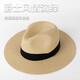 Tan Beiman Protección solar Viajes Sombrero de paja Temperamento para hombres Gat, sombrero de playa de playa de verano, viento, protección solar, gorro de vaquero, protección solar, sombrero de playa [blanco] mejorado con ala ancha, transpirable y sin relleno de luz de tejido de paja suave y resistente al desgaste