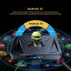 X96Q PRO+ 全志H728 android14 8K 1000M网口 WIFI6安卓盒 tv BOX 4GB 64GB+蓝牙遥控器 1000M
