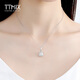 TTMIX Fu word gourd platinum pendant for women pt950 hollow coin pendant birthday gift for girlfriend 3.9-4.1g
