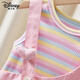 Disney Girls Overalls Anzugs Sommer 2025 Neue Kinder Kleidung modische dünne Mädchen Sommer zweiteiliger Pinkanzug 90