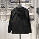 Li Ning Herren Sport Windbreaker 2025 Sommer Neues leichtes atmungsaktives Sonnenschutzmittel mit Kapuze-Jacke Afdvc51 Black AfDVC51-1 6xl