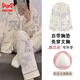 Katzenmenschen mit Brustpolster-Begrenzung Kleidung reines Baumwoll-Typ-A-Frühling und Sommer nach der Geburt stillende schwangere Frauen Pyjamas im Sommer Dünner Mutter-Kind-Kleidung ohne Brustpolster [Jacquard und verdickt] 753 kleine gelbe Blüten L [90-115jin [Jin gleich 0,5 kg]]]