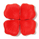 
Zi Jiafu simulated rose petal wedding table decoration hand-spreading flowers Valentine's Day proposal to create romantic wedding room decoration supplies color pack (about 100 pieces) petals