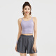 
Victoria Traveler Sports Shorts Women Running Fitness Casual Quick Dry Breathable Summer God Pants Fake Two-Piece Anti-Exposed Yoga Pants Gray L