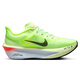 Nike Nike Chaussures de course pour femmes Absorption de choc Zoomx Fly 6 Sports Chaussures FN8455-701 Green fluorescent 37,5