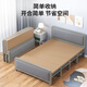 Jingju folding single double bed office lunch bed household living room simple accompanying bed bed can sleep naked on mat bed square tube mat model 100CM-BGC882 40% off