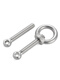 
XMSJ Jingong stainless steel industrial product live bolt lifting ring nut set M12801 pieces