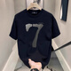 Chang Luzhus neuer Sommer kurzärmelig T-Shirt Herren trendige Herrenkleidung losen lässig bedruckt