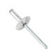 Ni Zhier Customized großer Hut Nieten Aluminium Rundkopf großer Hutkrümmer Pull -Niet Nieten Nieten Pull Core Rivet Big Head Pull Nagel Big Flat Head Car Pull M5*16 (100jin [Jin gleich 0,5 kg] etwa 16835 Teile))