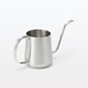 MUJI stainless steel hand-brewed coffee pot with scale for household use with long spout MDP74C4A 430mL