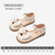 
Red Dragonfly Children's 2025 Summer Children's Shoes Girl Princess Hollow Sandals Q42BFTM694 Beige 27