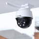 La nueva cámara de red inalámbrica de TP-Link de vigilancia impermeable de vigilancia al aire libre, teléfono móvil, remoto 360 grados sin ángulo muerto 689xd 8 millones de actualización wifi 6 682-A obtenga 32 g de tarjeta de memoria