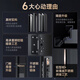 Yingdian Kirin Classe A Porte anti-vol Porte d'entrée de maison Porte de porte intelligente Porte d'entrée Mère Porte de Villa à l'épreuve des explosions Anti-Plating Porte 2050 * 1050/2150 * 960 [Flearement] Veine Palm 3D Face Smart Lock