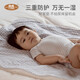 Liangliang urine separator baby waterproof and washable ramie in summer breathable newborn baby all seasons universal overnight washable [Little Menghu-Blue 2 pack] 45*35cm Suitable for 0x0cm