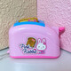 Kinderhause Spiel spielen Küchenspielzeug Mädchen und Babys Kochen Simulation Küche Utensilien Küchen Toaster Ofen Kühlschrank Mini Toaster + Mini -Ofen yy17081 + r