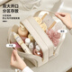 Baicaoyuan Washing and Storage Bag Large Capacity Makeup Bag Portable Waterproof Storage Bag Business Travel Washing Bag Double Layer Medium
