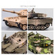 
Allied tank model alloy small 99a main battle metal children's toy ornaments crawler armored vehicle simulation new 99 tank model