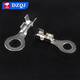 Terminal lug DJ431 cold-pressed terminal terminal copper open nose bare terminal 4.2/3.2 5.2 6.2mm 3.2MM copper open nose (20 pieces)