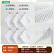 Aimiya kitchen hand towel hanging towel absorbent thickened can be hung bathroom toilet hand towel plain thickened lanyard white 33*33CM6 strips wrapped with lanyard