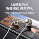 YOMO Metal Type-C Earphones Metal Wired Earphones Suitable for Apple, Huawei, Xiaomi and Oppo mobile phones, Apple 15 and above models J108-White