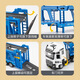 
Large alloy trailer children's toy vehicle double-decker flatbed transportation heavy truck truck model boy alloy tank trailer delivery alloy tank