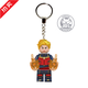 乐高钥匙扣 兼容挂件蝙蝠侠钢铁侠网红汽车书包挂件 K-WM719惊奇队长