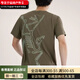 始祖鸟（ARC'TERYX）Cormac Arc'bird  logo男背后大鸟标 短袖X9721 复古绿X9721 S