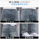 Playboy-Jeans für Herren Sommer dünn 2025 Neue Modemarke Retro losen gerade elastischen lässigen langen Hosen 828 Nostalgic Blue Dünn 28 [(2ft 1) Gewicht 90-105Jin [Jin gleich 0,5 kg]]