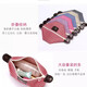 Portable women's supplies cosmetic storage cosmetic bag skin care products storage bag waterproof travel small washing water dumplings 1 pack (random color)
