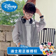 Disney Children's Ice Silk Sun Protection Clothes Boys Summer Clothes 2025 New Medium and Large Children's Thin Breathable Sun Protection Clothes Korean Style Fashionable Gray Sun Protection Clothing 170 Recommended height is about 169 cm