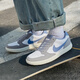 Nike (Nike) Herrenschuhe, 25 Sommer neue Sportschuhe, modische Leinwandschuhe, SB Retro atmungsaktive Freizeitschuhe, Männer [hauptsächlich neue Produkte empfohlen] 141-coole grau-blaue/Show-Fotos, um 10 41 zurückzugeben (innere Länge 260 mm)