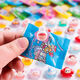 Benben Beibei Luminöser dreidimensionaler Cartoon Blind Bag Miniaturmodell Blindbox Orament Preis Geschenk Spielzeug Luminous Lucky Star Niedliche Blindbeutel [Random 20]