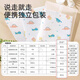 Vêtements jetables Hoy Bell pour bébés, Bib Children's Bib Tabliers à manches longues pour bébés, nourriture supplémentaire, sacs de riz imperméables, back-cack 5 pièces