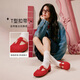 
Best 2025 autumn new Mary Jane shoes simple retro light mouth thick heel women's singles shoes B9929CQ5 red 36