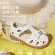
David Bella children's sandals baby leather shoes bag toe summer girls princess style shoes toddler shoes