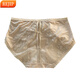 Sexy Unterwäsche für Frauen, Mulberry Seidendreh 2025 Neue französische reine Spitze ausgehöhlten Mädchen Sommer Dünne Shorts Y3899-Black XL 120-140jin [Jin gleich 0,5 kg]