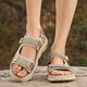 Huili Herrenschuhe, Luftkissensandalen, Herren Herbst neue Outdoor-Sportarten schnell trocknende Strandschuhe, Herren-Wandersandalen, Khaki [Luftkissen schnell trocknend] 39