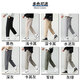 
JEEP SPIRIT Jeep casual pants men's summer thin loose tapered cropped pants Khmer business casual pants straight men's pants 9904 military green M [(27 sizes) Weight 85-100 Jin [Jin equals 0.5 kg]]
