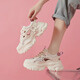 COTHES Sandales creuses pour femmes pour femmes 2025 Nouvelles chaussures d'été pour les femmes Mesh Sports Breatte Chaussures pour femmes épaisse chaussures de papa à seme