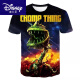 Disney's New Summer Plant vs. Zombie Cartoon Series Camiseta 3D Print para estudiantes y adolescentes de escuela primaria y secundaria TXU1342 140 Peso adecuado para niños 50-60 Jin [Jin es igual a 0,5 kg]