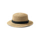 Muji Palm Foldable Top Hat Hut Strohhut geflochten