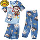 
G. DUCKKIDS children's pajamas little boy modal thin summer boy big children three-piece set home clothes Nezha 2025 new model 1M--ST-12347 110 8 sizes (-)cm